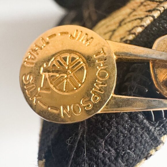 Jim Thompson Seashell Print Canvas Beach Bag - Picture 5 of 8